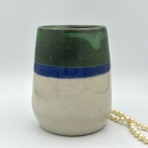 Handcrafted Heavy Ceramic Tumbler Pot